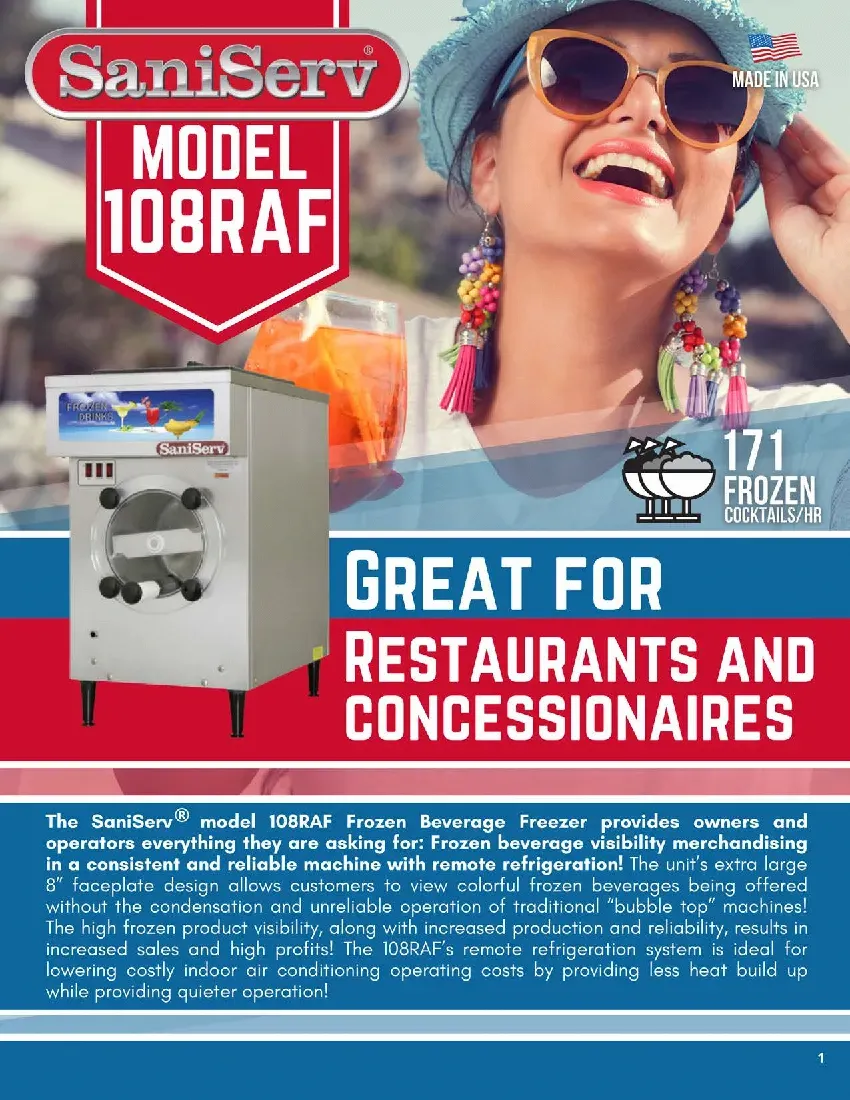 saniserv-108rafspecsheet.pdf