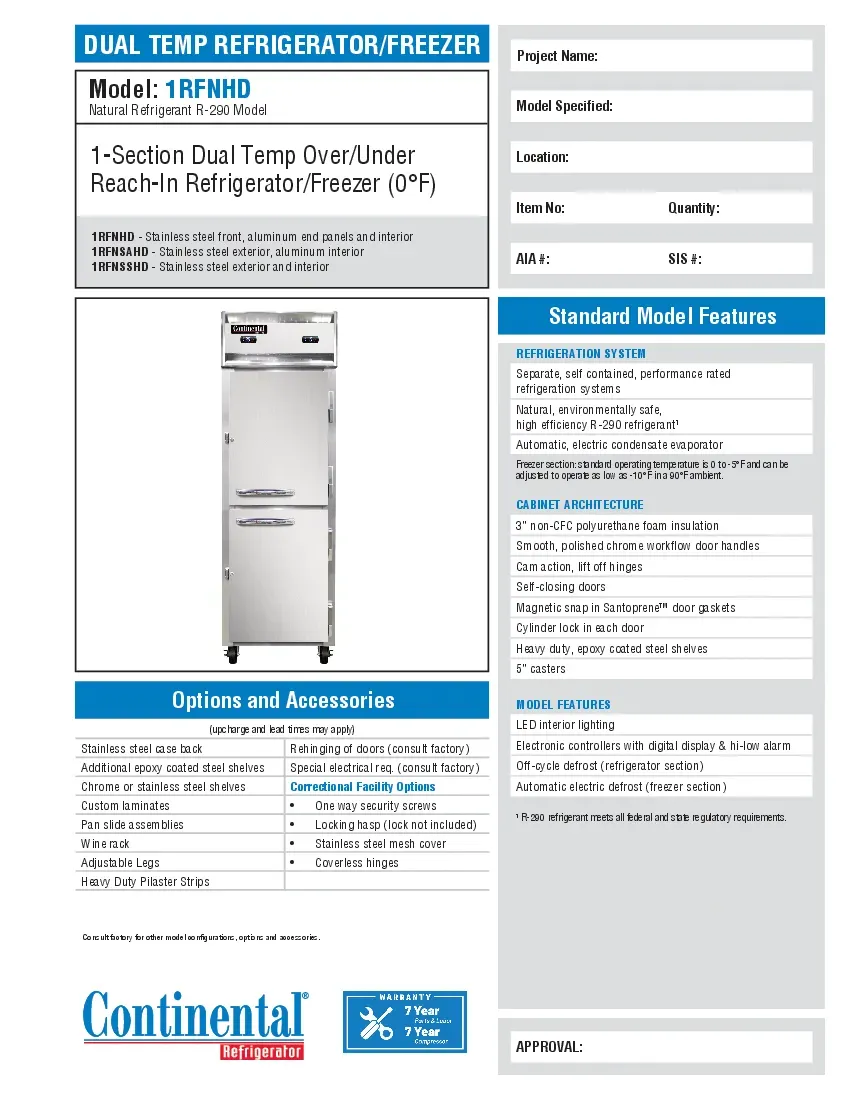 continental-refrigerator-1rfnhdspecsheet.pdf