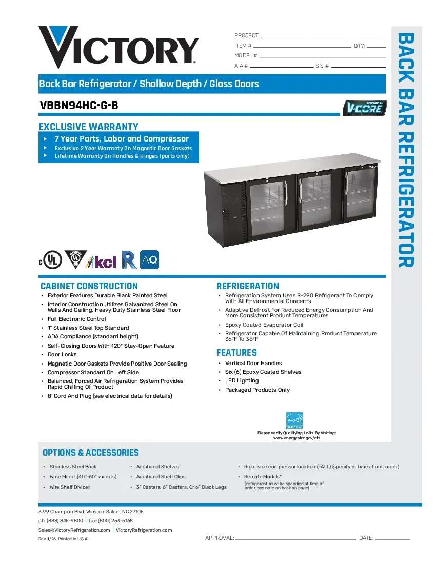 victory-refrigeration-vbbn94hc-g-bspecsheet.pdf
