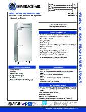 beverage-air-hr1whc-1sspecsheet.pdf