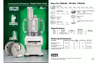 waring-fp2200specsheet.pdf