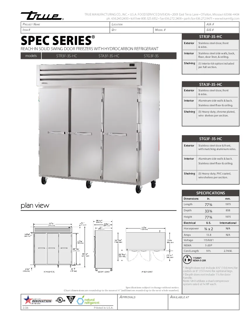 true-sta3f-3s-hcspecsheet.pdf