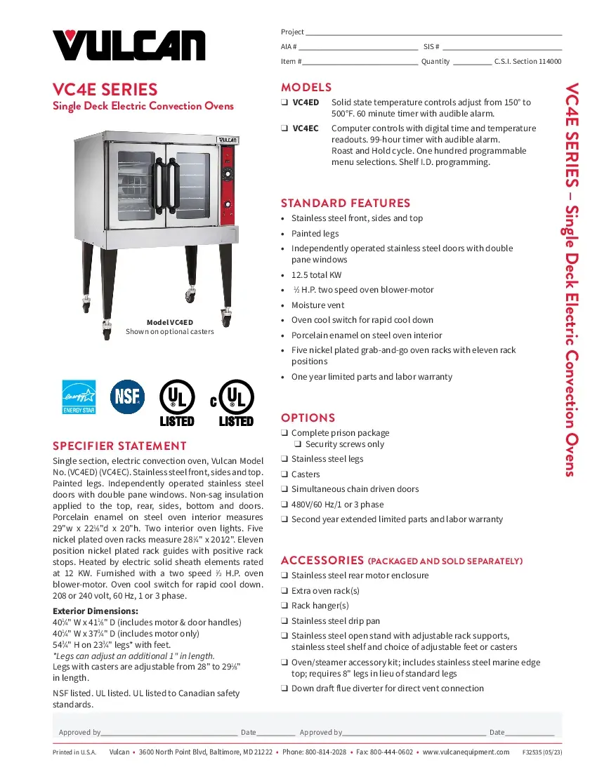 vulcan-vc4ed-qs-platinumspecsheet.pdf