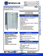 beverage-air-hf2hc-1sspecsheet.pdf