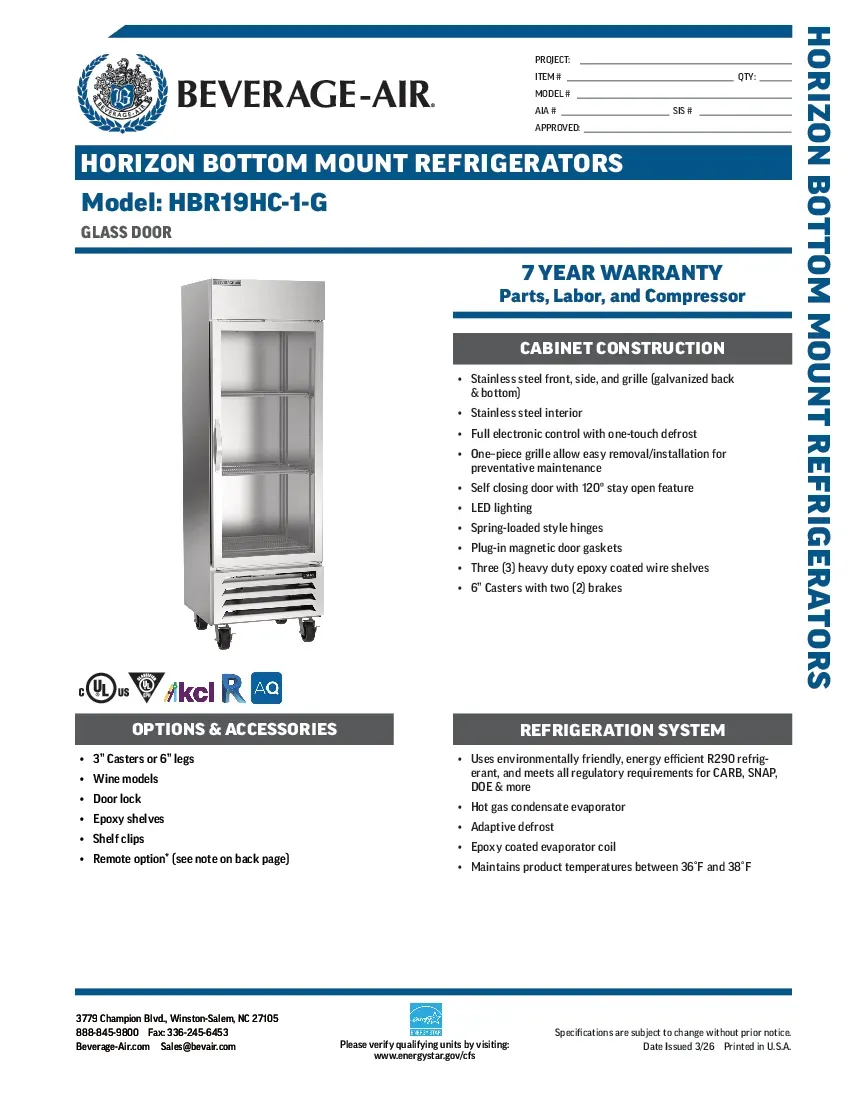 beverage-air-hbr19hc-1-gspecsheet.pdf