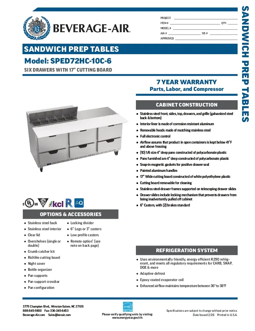 beverage-air-sped72hc-10c-6specsheet.pdf