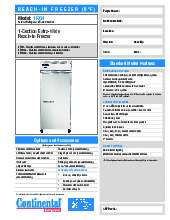 continental-refrigerator-1fxnspecsheet.pdf