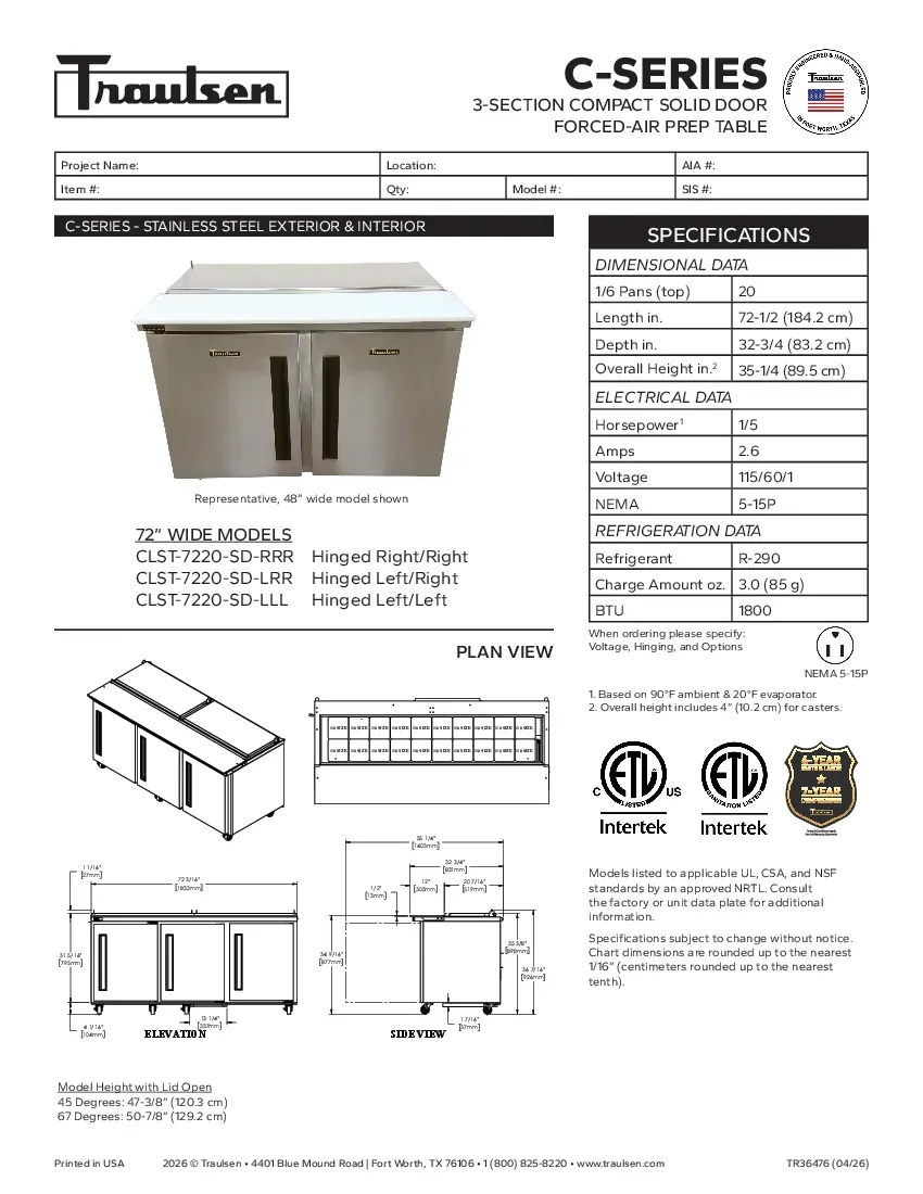 traulsen-clst-7220-sd-lrrspecsheet.pdf