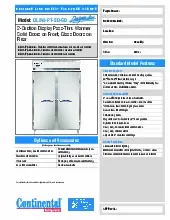 continental-refrigerator-dl2w-sa-pt-sd-gdspecsheet.pdf