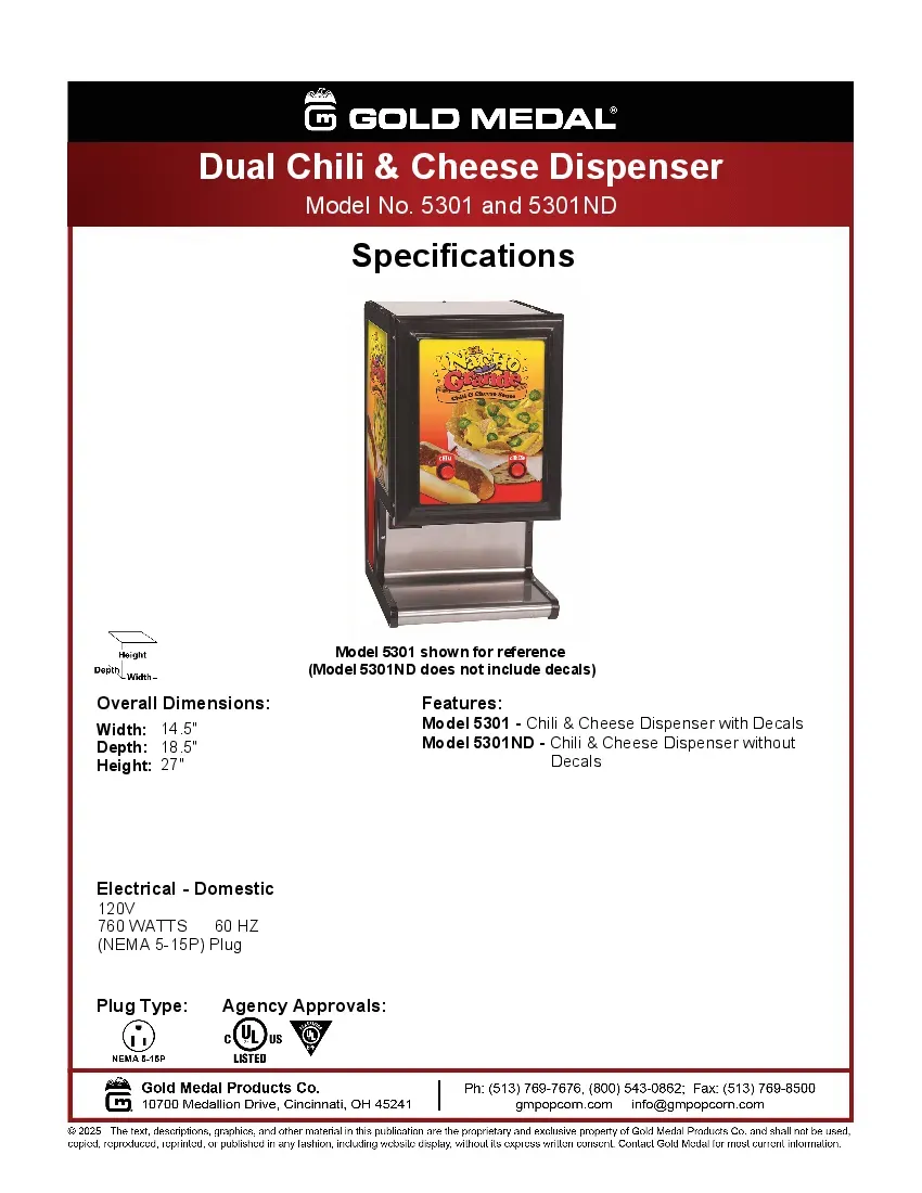 gold-medal-products-5301specsheet.pdf