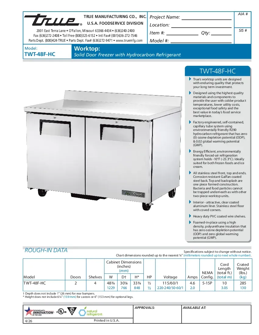true-twt-48f-hcspecsheet.pdf