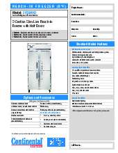 continental-refrigerator-2fsenhdspecsheet.pdf