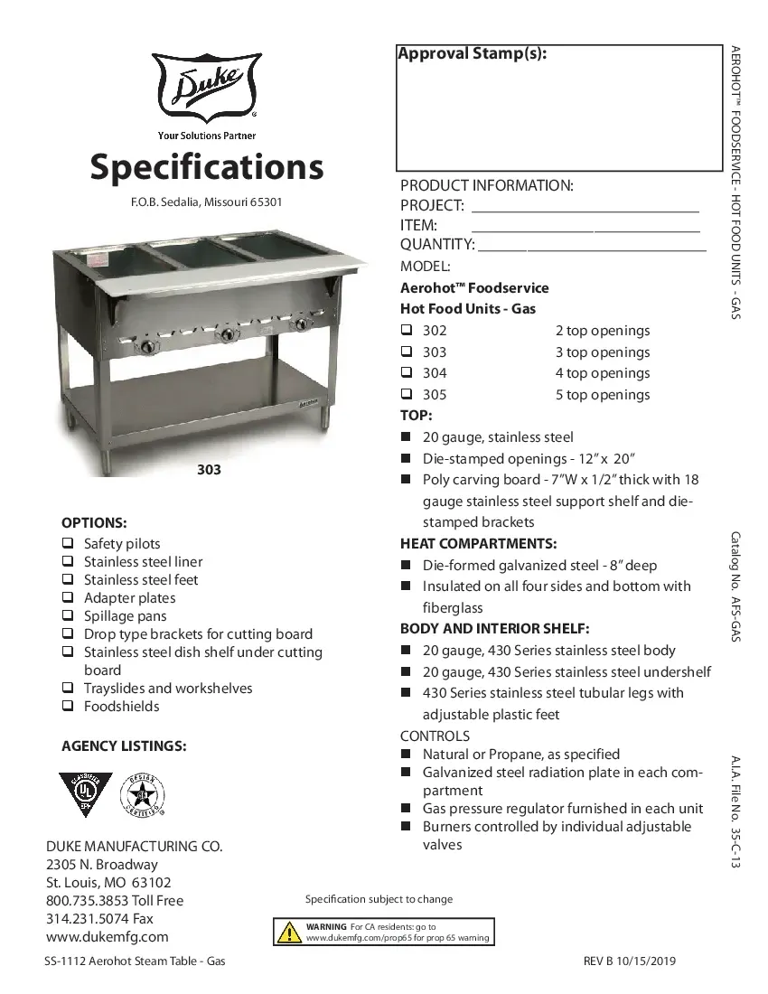 duke-304specsheet.pdf