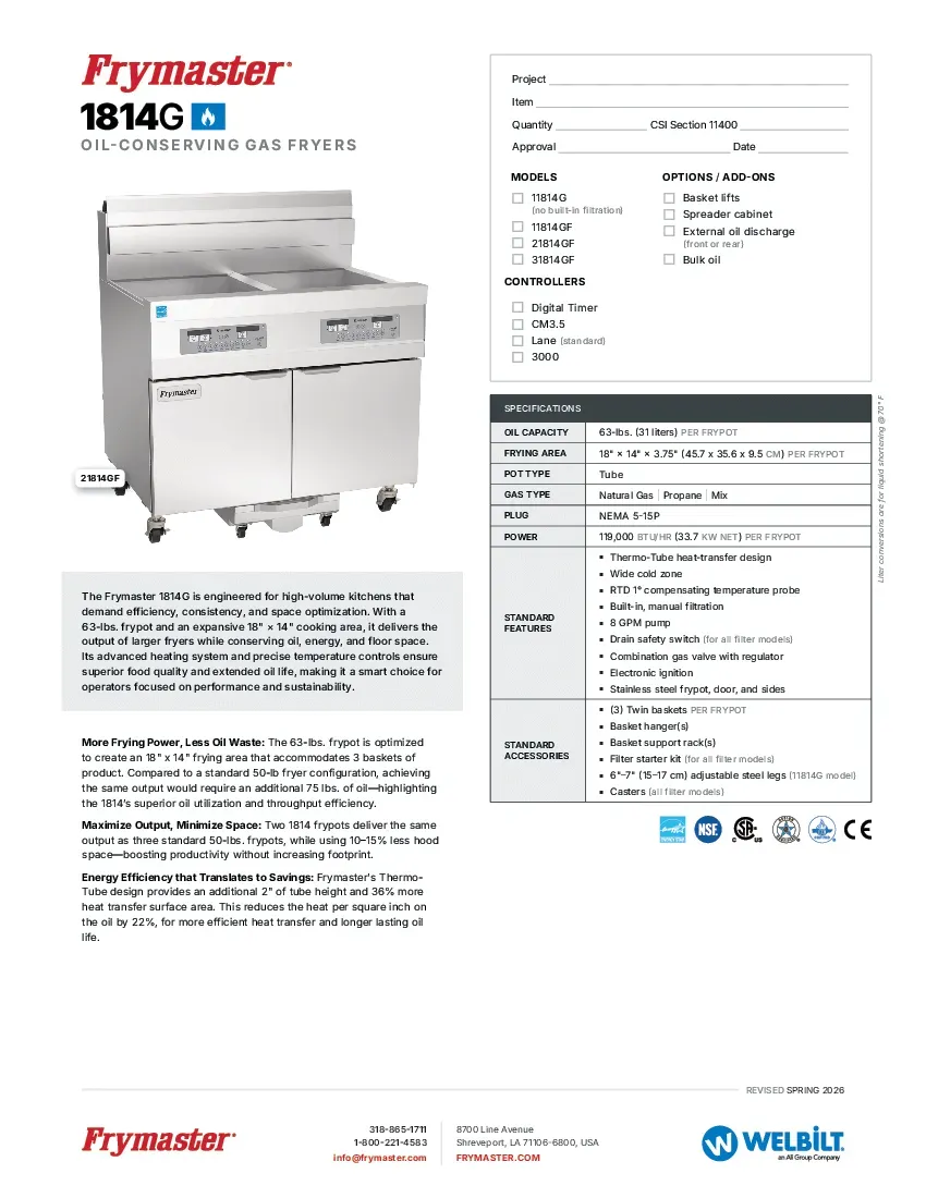 frymaster-130001407specsheet.pdf