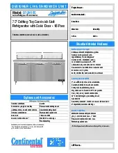 continental-refrigerator-d72n18cspecsheet.pdf