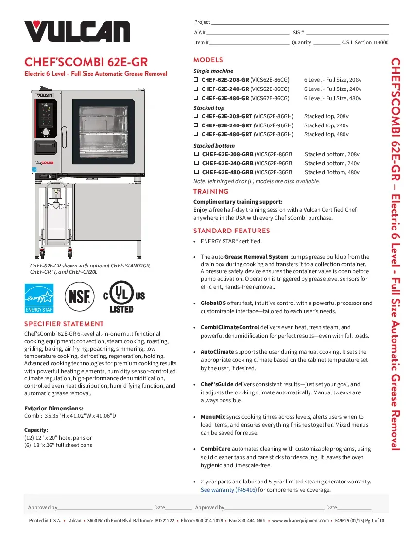 vulcan-chef-62e-grspecsheet.pdf