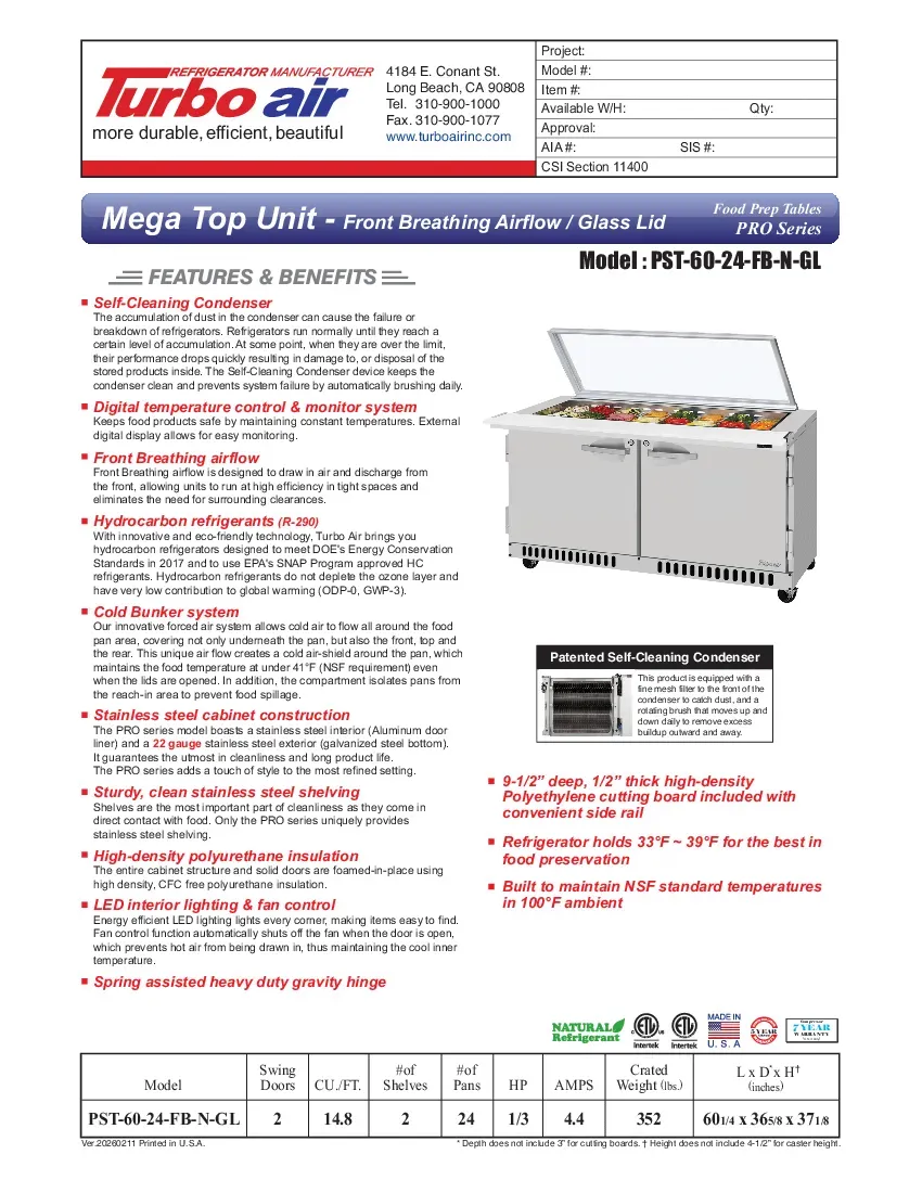 turbo-air-pst-60-24-fb-n-glspecsheet.pdf