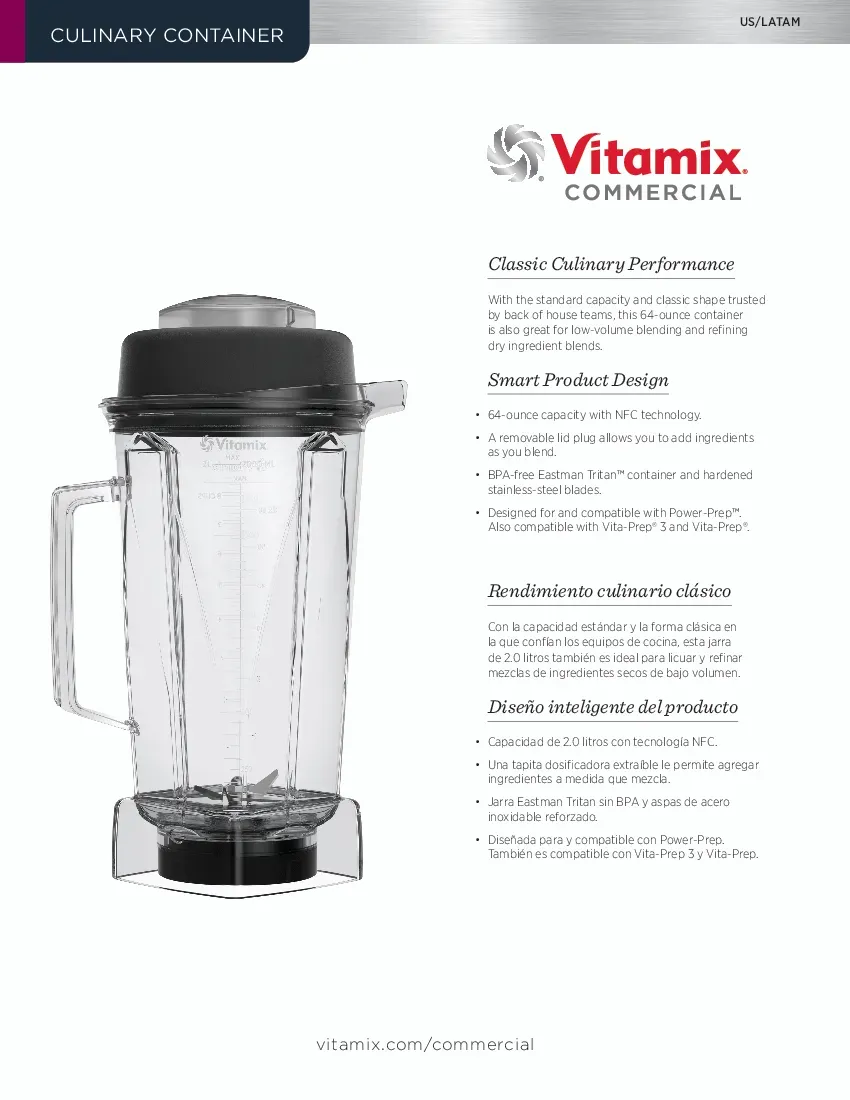 vitamix-075761specsheet.pdf