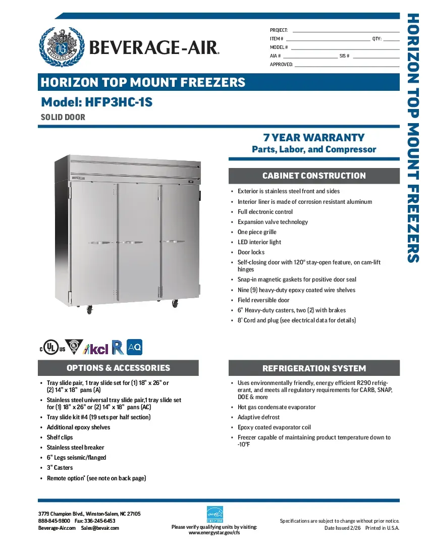 beverage-air-hfp3hc-1sspecsheet.pdf