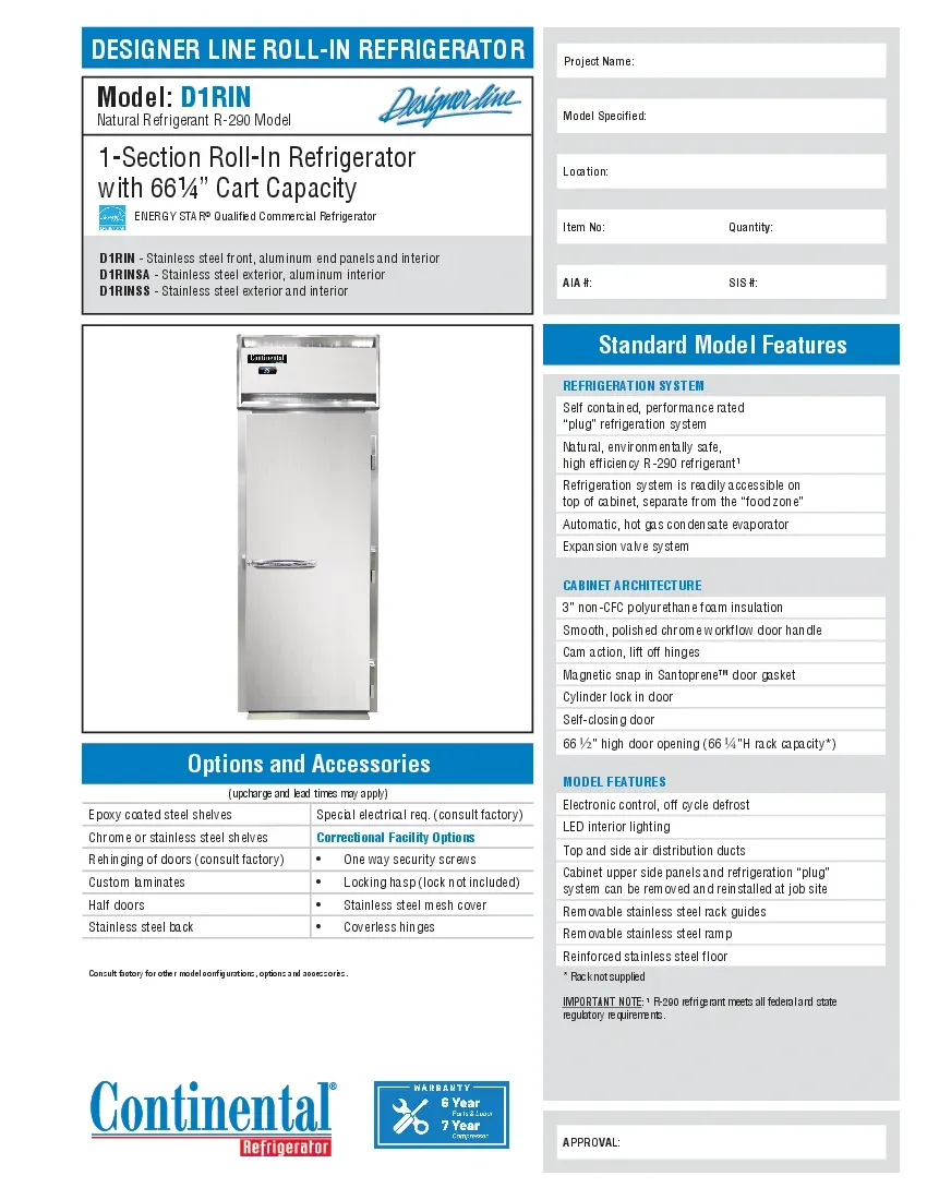 continental-refrigerator-d1rinspecsheet.pdf