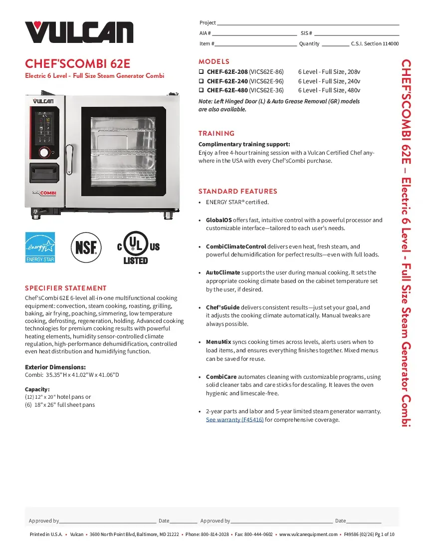 vulcan-chef-62especsheet.pdf