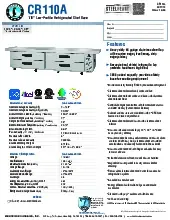 hoshizaki-cr110aspecsheet.pdf