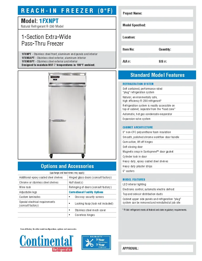continental-refrigerator-1fxnssptspecsheet.pdf