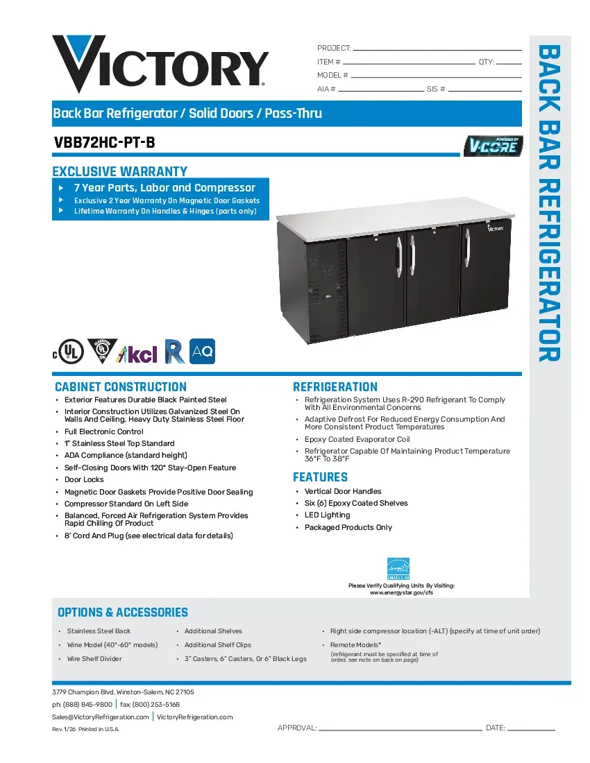 victory-refrigeration-vbb72hc-pt-bspecsheet.pdf