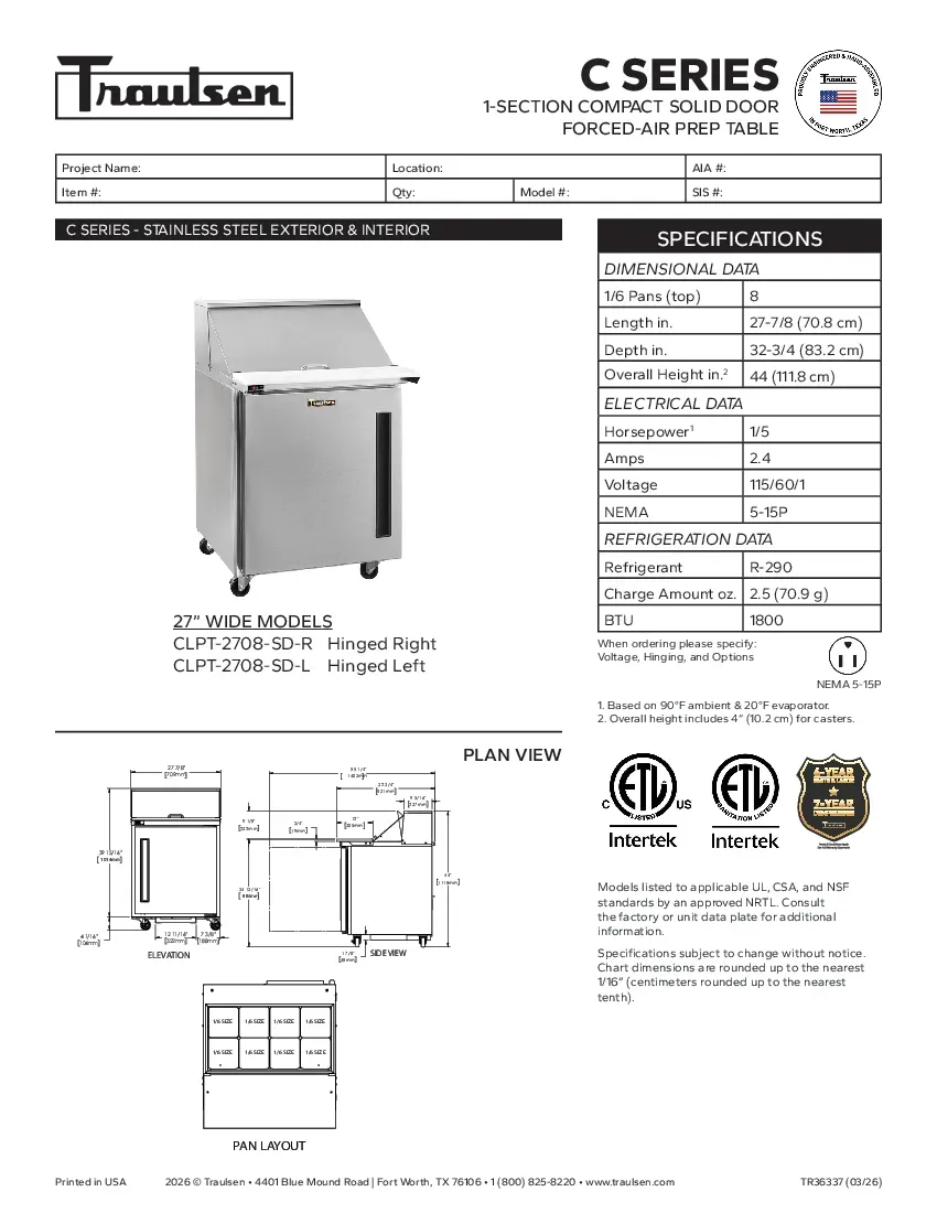traulsen-clpt-2708-sd-lspecsheet.pdf