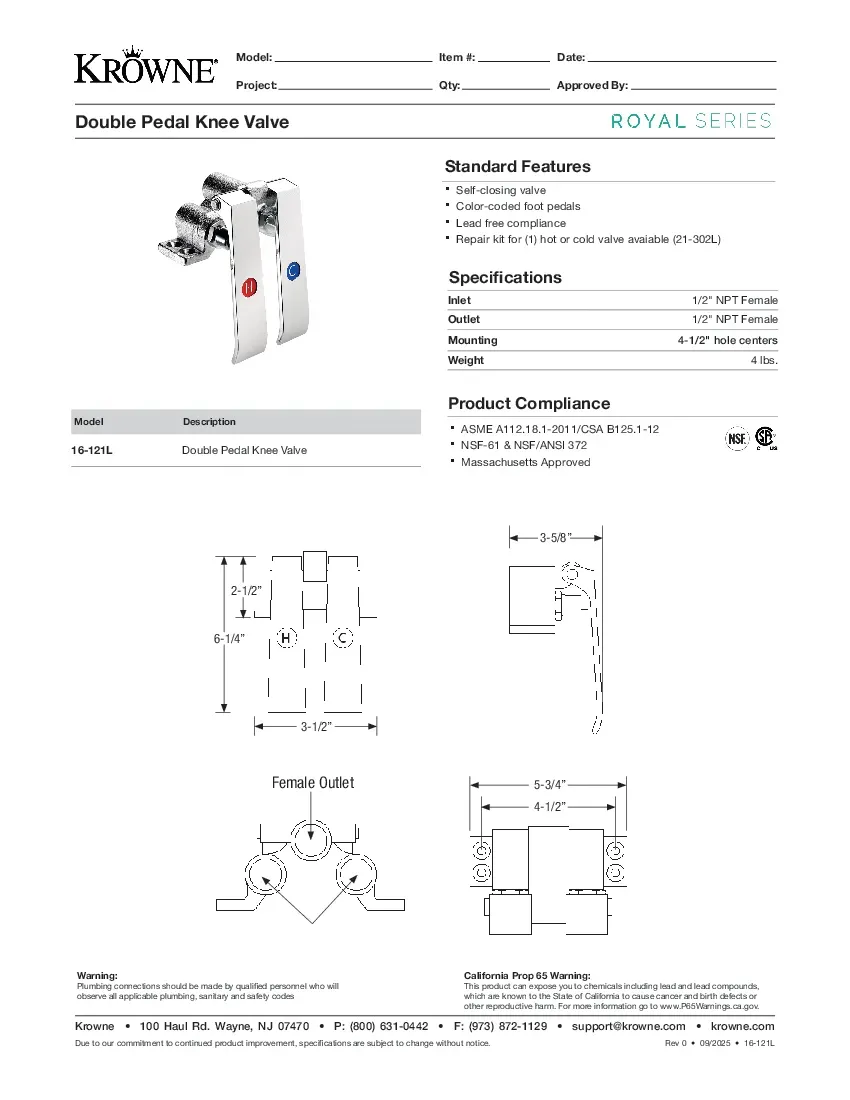 krowne-metal-16-121lspecsheet.pdf