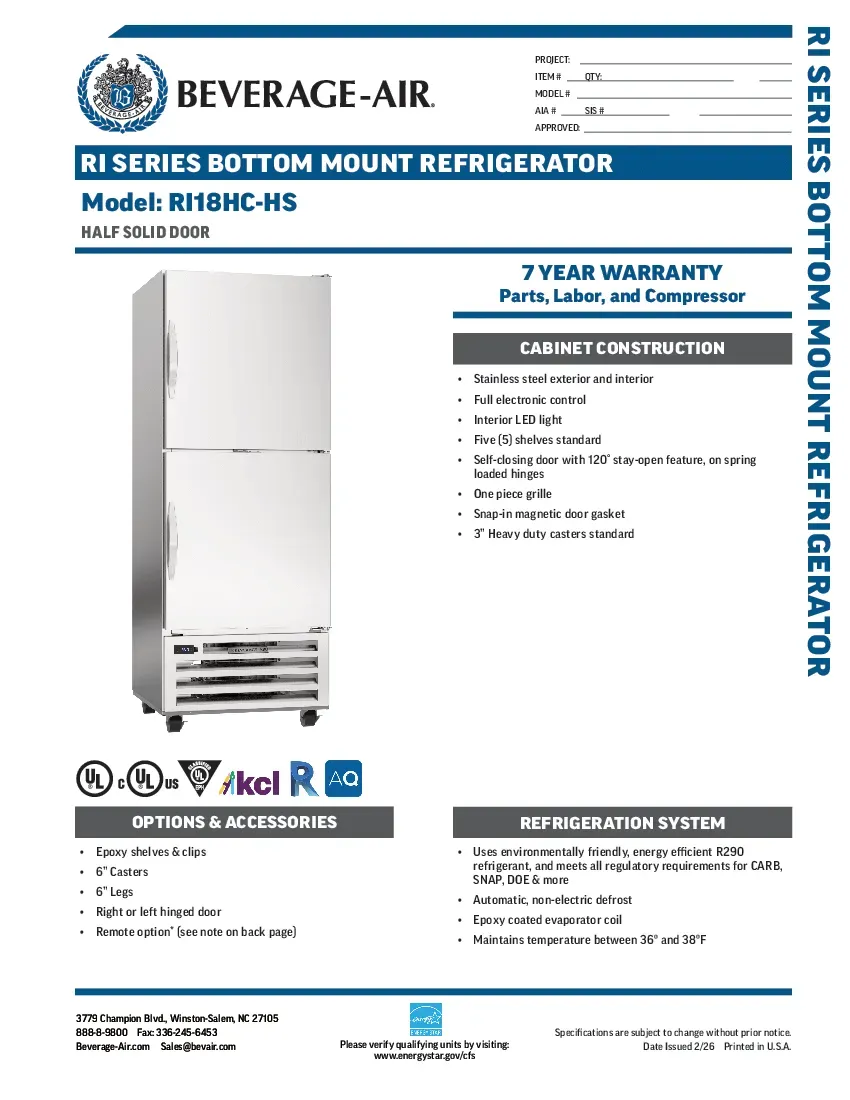 beverage-air-ri18hc-hsspecsheet.pdf