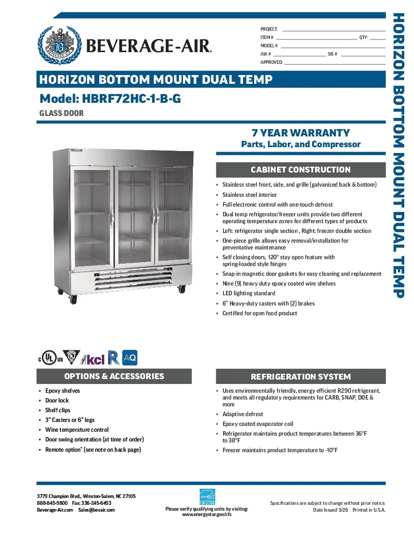 beverage-air-hbrf72hc-1-b-gspecsheet.pdf