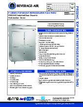 beverage-air-prd2hc-1ahsspecsheet.pdf