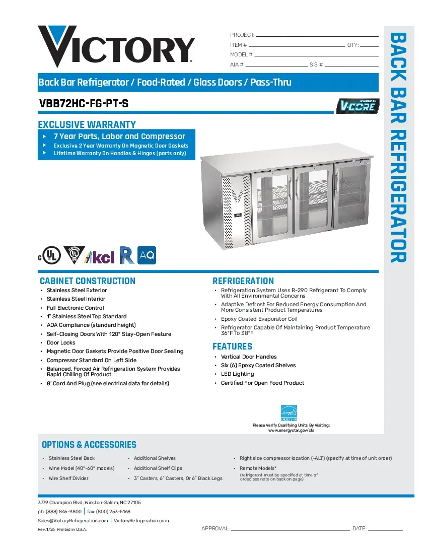 victory-refrigeration-vbb72hc-fg-pt-sspecsheet.pdf