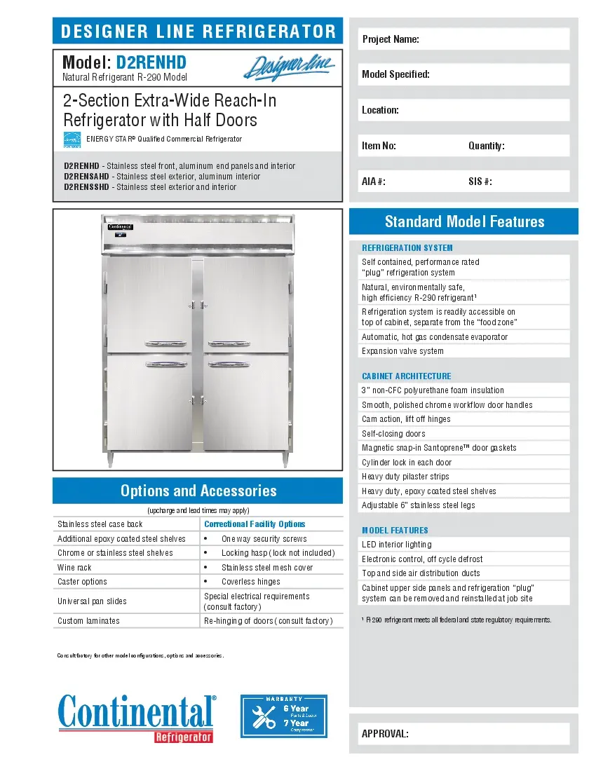 continental-refrigerator-d2renhdspecsheet.pdf