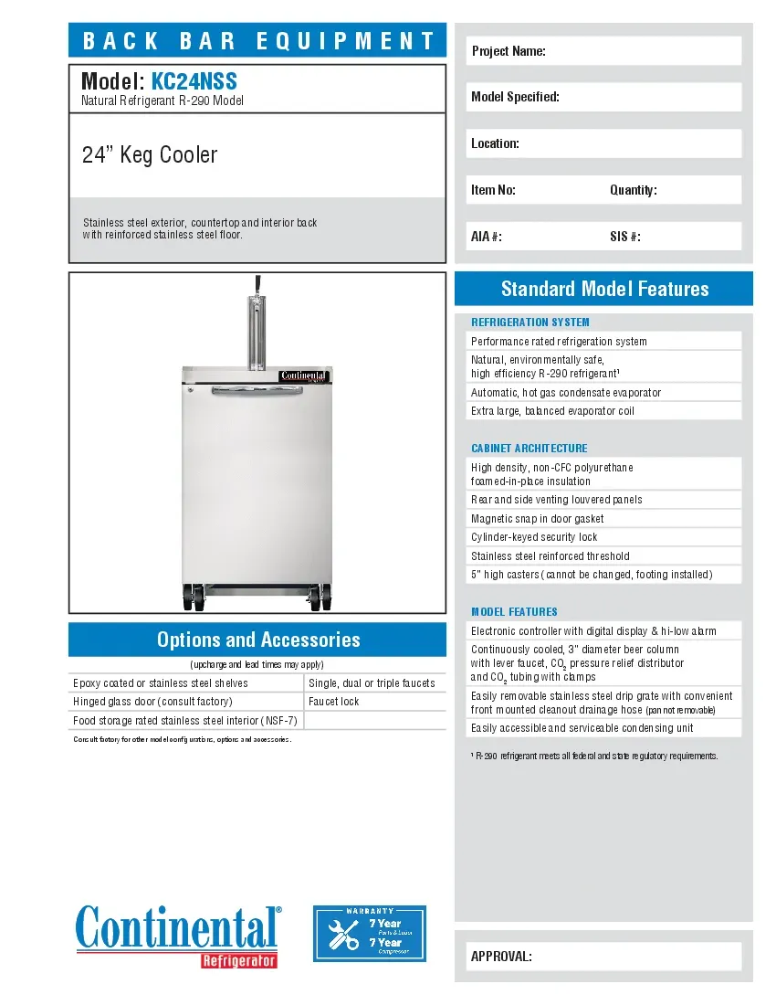 continental-refrigerator-kc24nssspecsheet.pdf