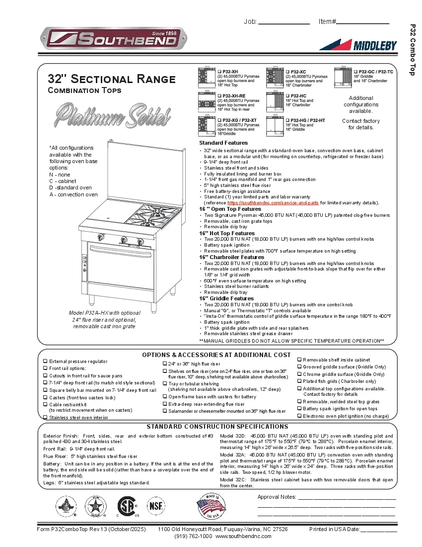 southbend-p32a-hgspecsheet.pdf
