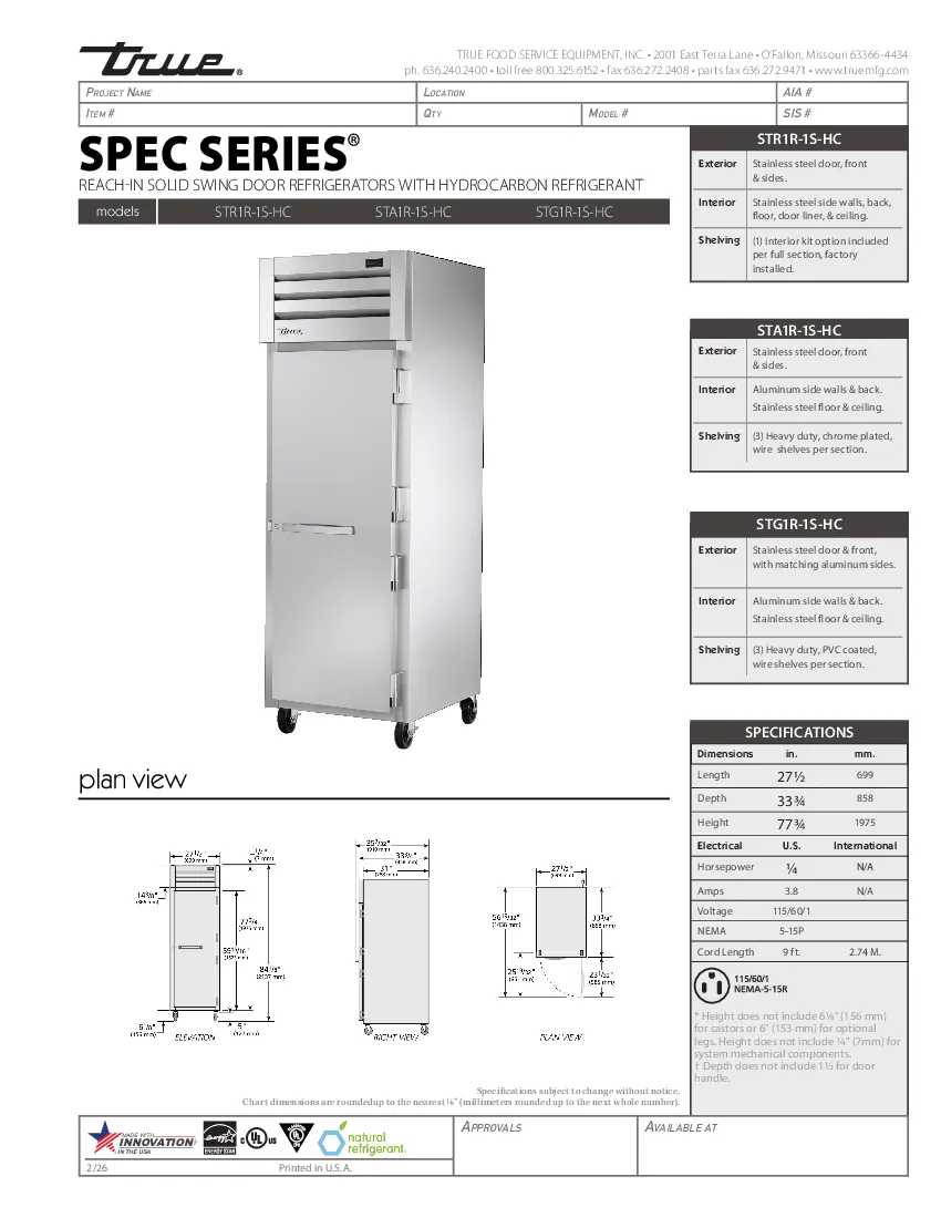 true-stg1r-1s-hcspecsheet.pdf