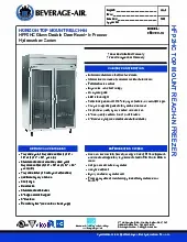 beverage-air-hfp2hc-1gspecsheet.pdf