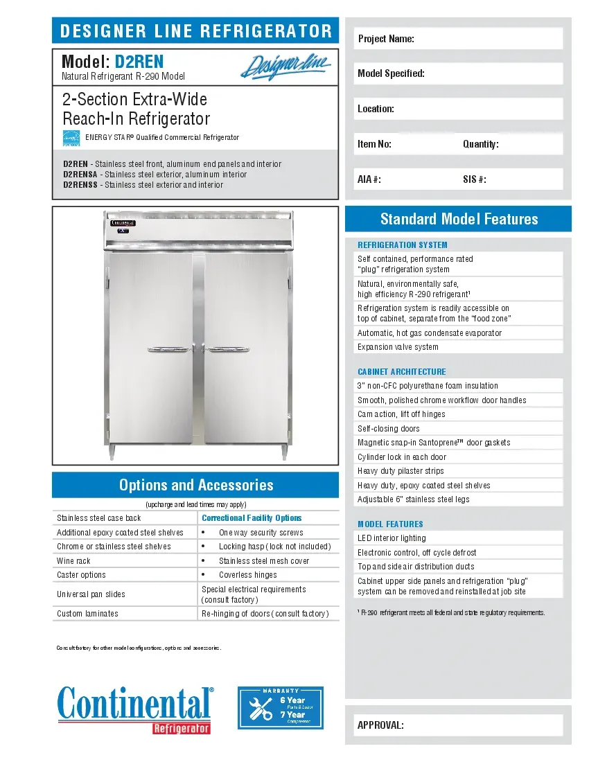 continental-refrigerator-d2rensaspecsheet.pdf