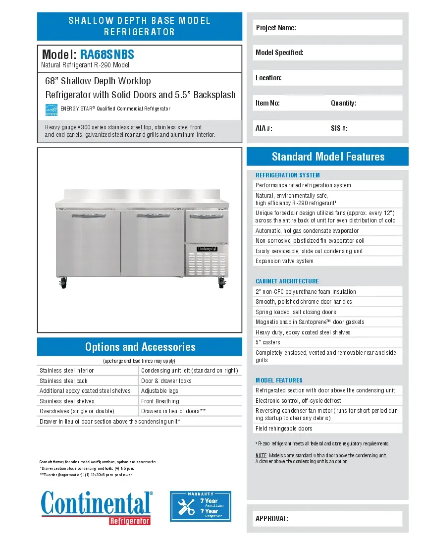 continental-refrigerator-ra68snbsspecsheet.pdf
