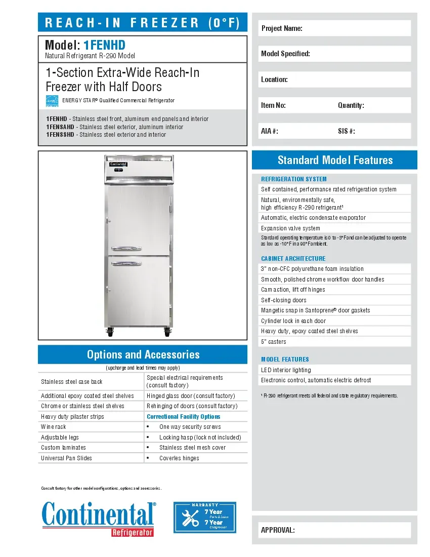 continental-refrigerator-1fenhdspecsheet.pdf