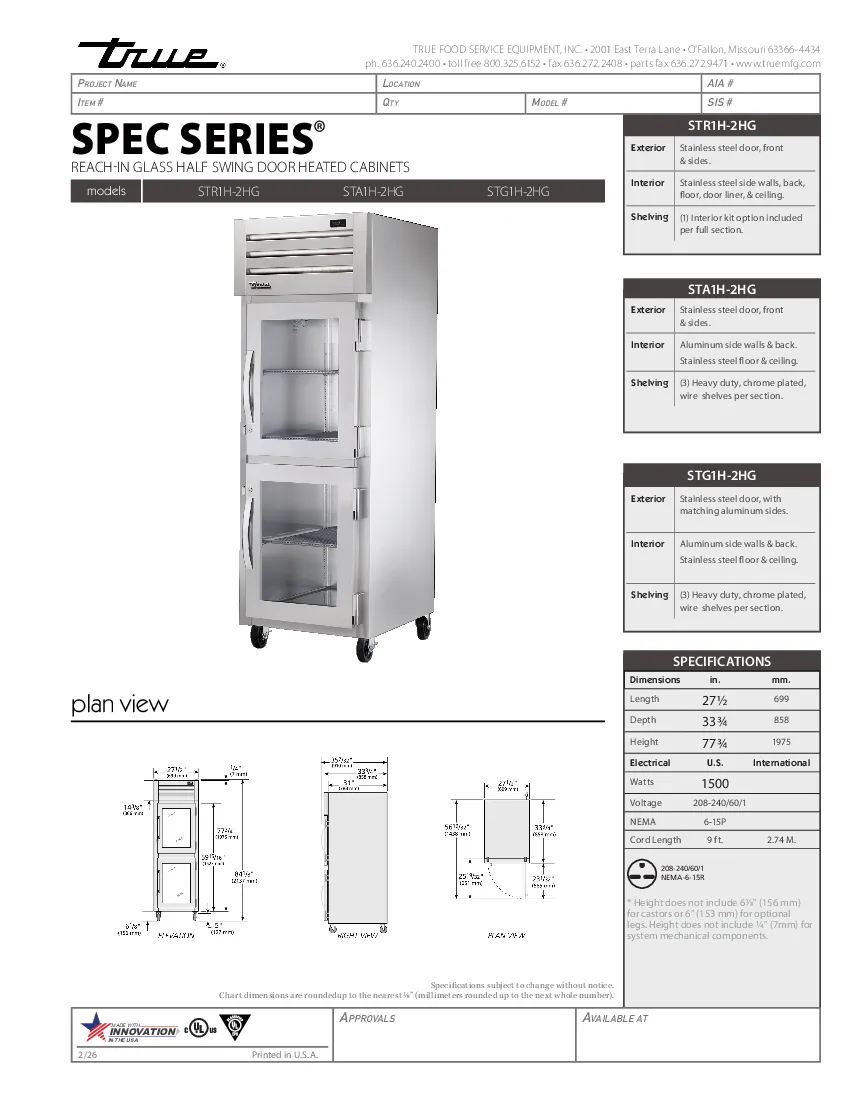 true-stg1h-2hgspecsheet.pdf