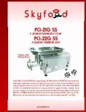 skyfood-equipment-pci-22g-ssspecsheet.pdf