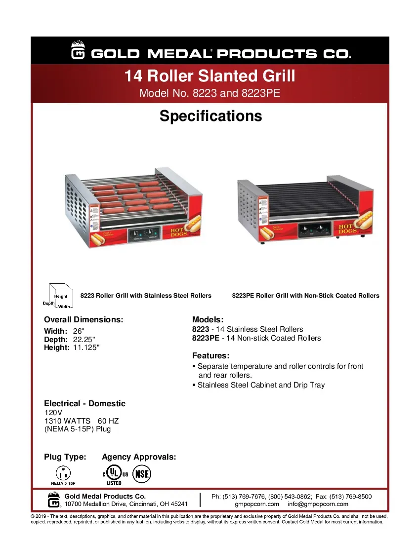 gold-medal-products-8223pespecsheet.pdf