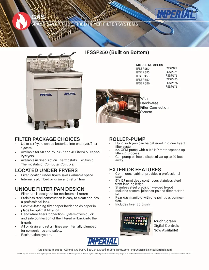 imperial-ifssp575specsheet.pdf