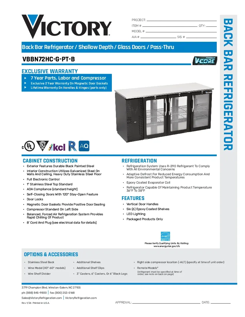 victory-refrigeration-vbbn72hc-g-pt-bspecsheet.pdf