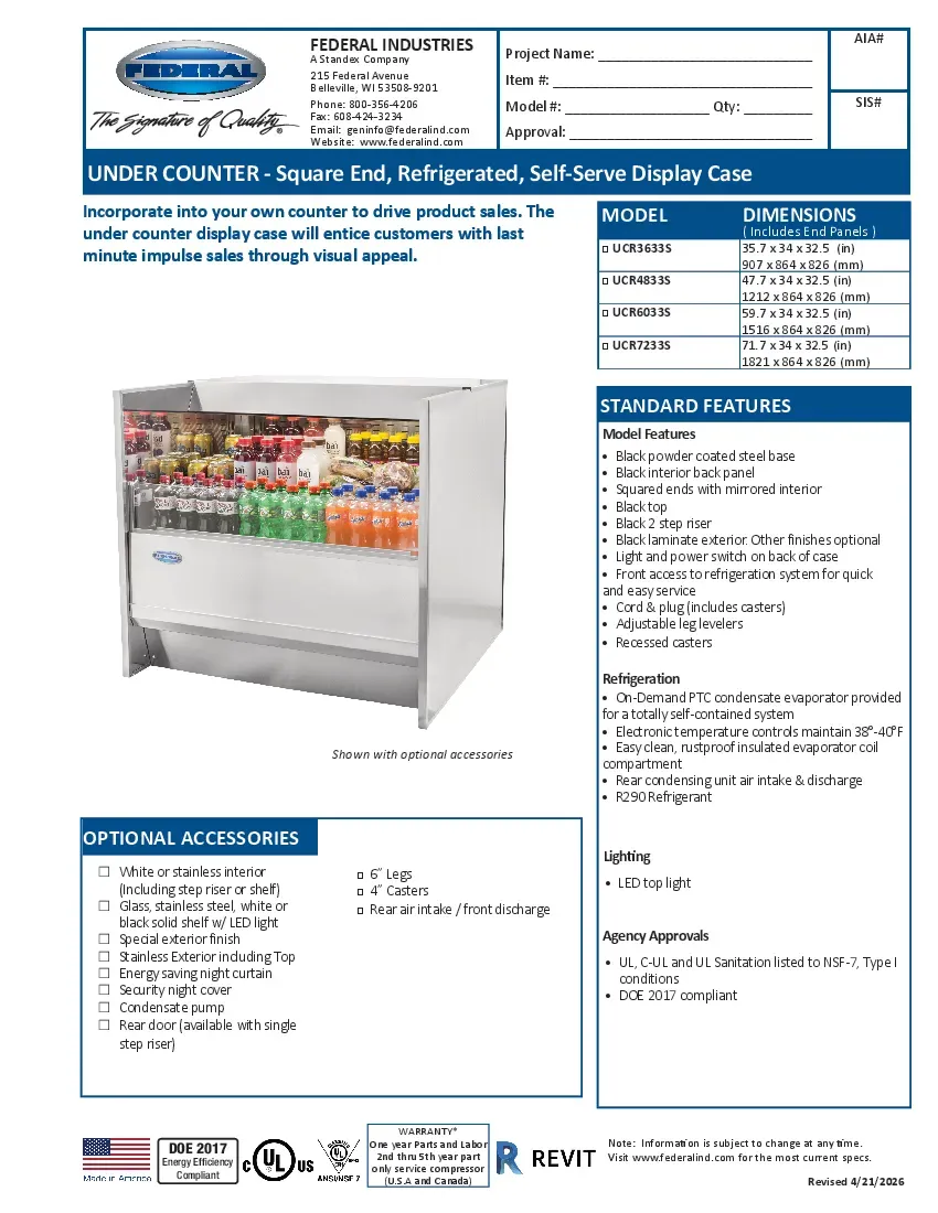 federal-industries-ucr4833sspecsheet.pdf