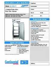 continental-refrigerator-dl1we-ss-ptspecsheet.pdf