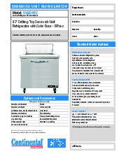 continental-refrigerator-sw32n8cspecsheet.pdf